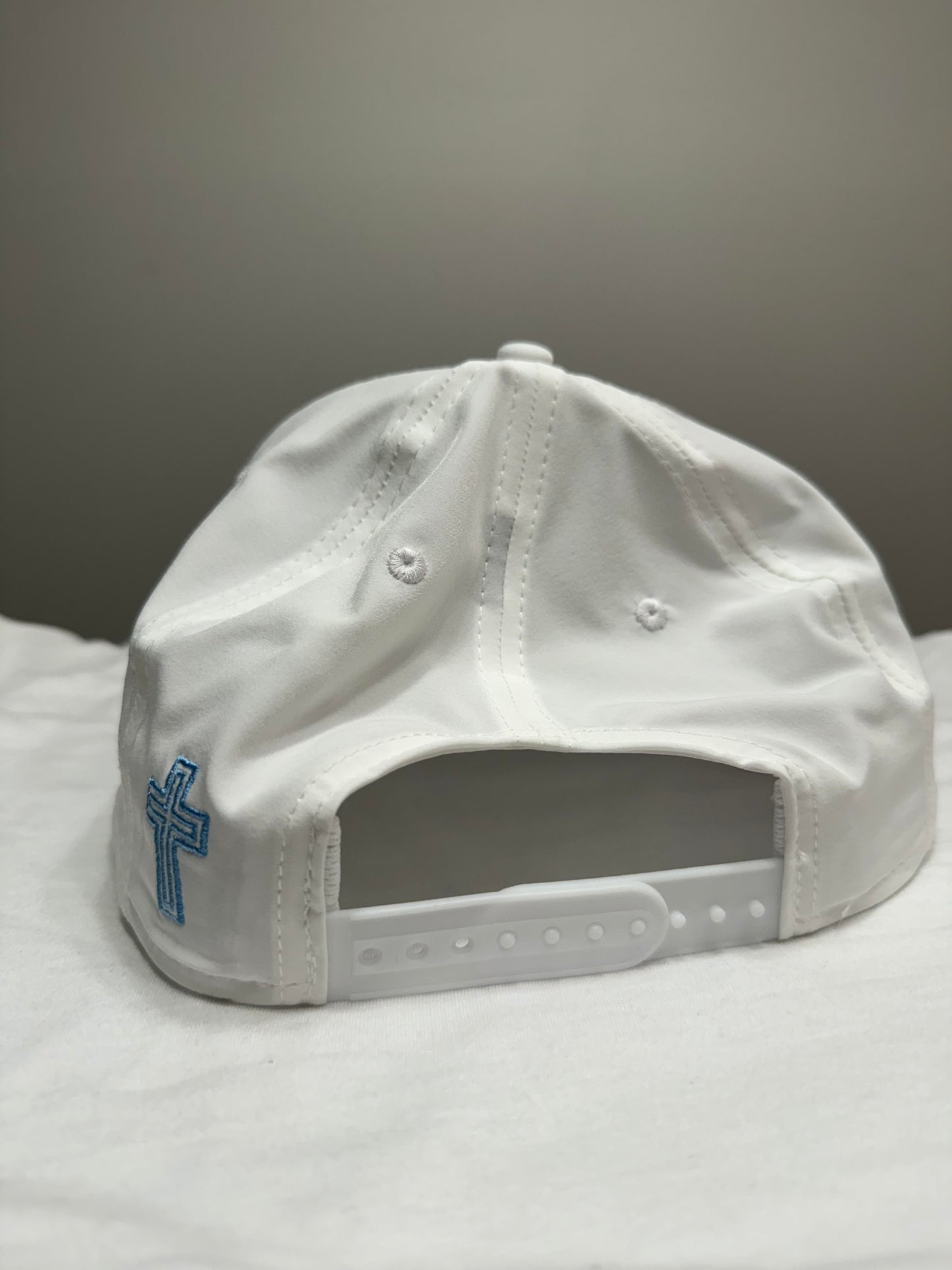 White & Blue Fate Hat